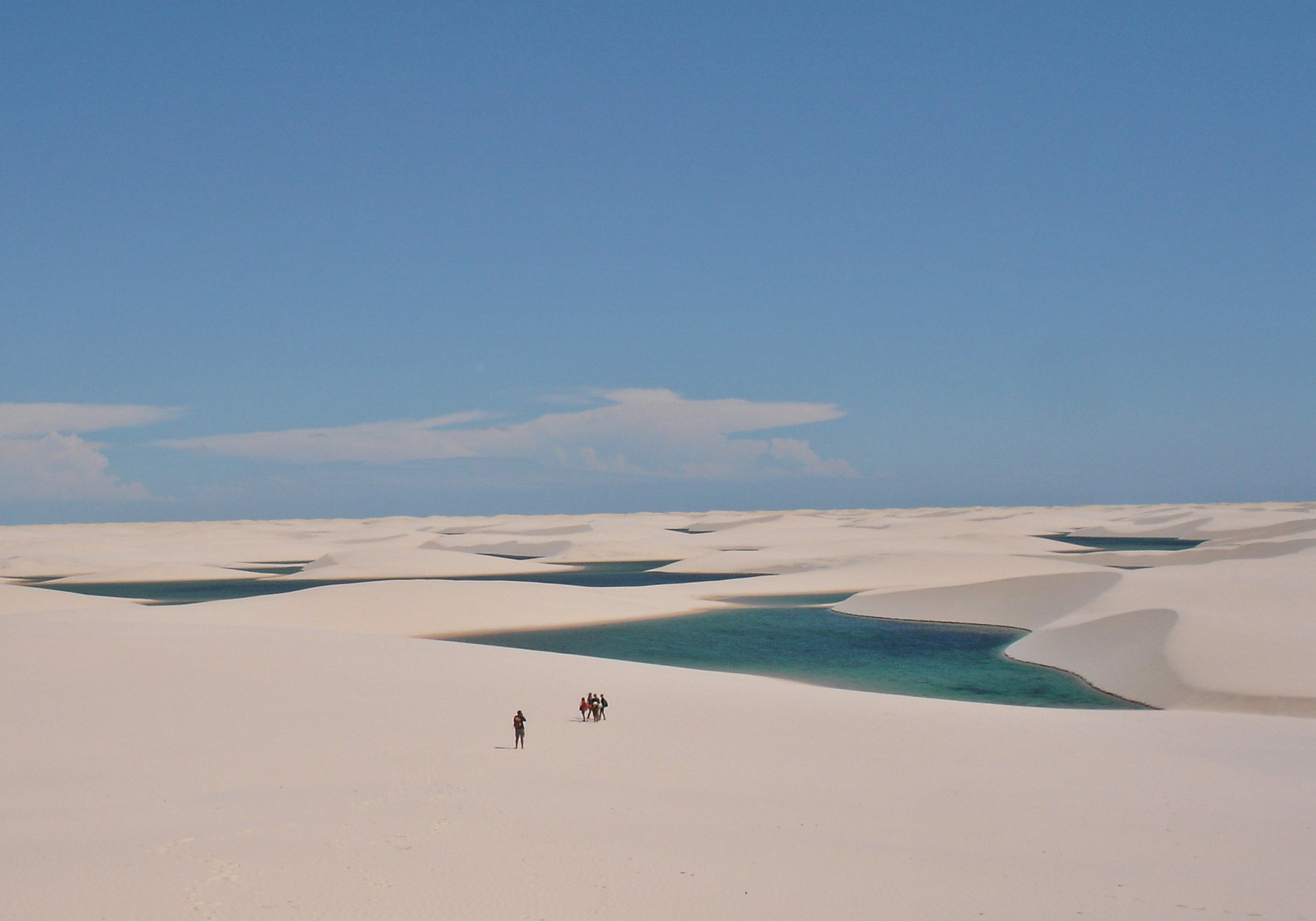 Dunes et lagune turquoise du Nordeste brésilien